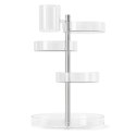 Umbra UMBRA organizer kosmetyczny PIROUETTE przezroczysty / niklowany Umbra UMBRA organizer kosmetyczny PIROUETTE przezroczysty / niklowany