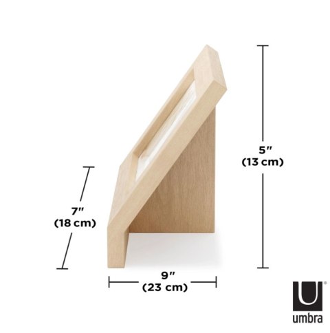 Umbra UMBRA ramka na zdjęcia PODIUM 10 x 15 cm naturalna Umbra UMBRA ramka na zdjęcia PODIUM 10 x 15 cm naturalna