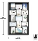 Umbra UMBRA ramka ścienna PIXIE czarna Umbra UMBRA ramka ścienna PIXIE czarna