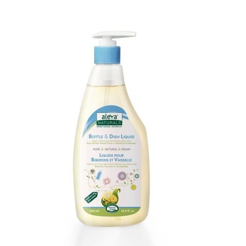 Aleva Naturals Aleva Płyn do Mycia Butelek i Naczyń 500ml Aleva Naturals Aleva Płyn do Mycia Butelek i Naczyń 500ml