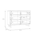 Forte ARYSTYDA ATDK221-120 Komoda Forte ARYSTYDA ATDK221-120 Komoda