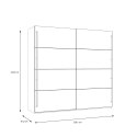 Forte ARYSTYDA ATDS92411-120 Szafa ubraniowa Forte ARYSTYDA ATDS92411-120 Szafa ubraniowa