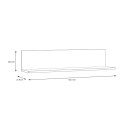 Forte TACJUS TXCB03-C605 Półka wisząca Forte TACJUS TXCB03-C605 Półka wisząca