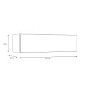 Forte TACJUS TXCH011-C605 Szafka wisząca Forte TACJUS TXCH011-C605 Szafka wisząca