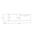 Forte TACJUS TXCH011-C605 Szafka wisząca Forte TACJUS TXCH011-C605 Szafka wisząca