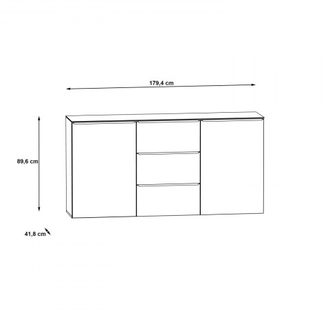 Forte TACJUS TXCK234-C605 Komoda Forte TACJUS TXCK234-C605 Komoda