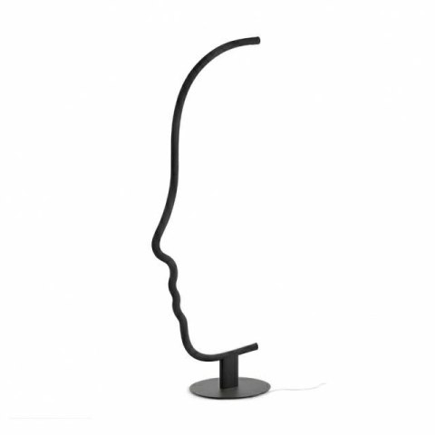King Home Lampa stołowa LED FACE TABLE czarna metal aluminium przypomina profil twarzy kobiety będzie dekoracją pomieszczenia King Home Lampa stołowa LED FACE TABLE czarna metal aluminium przypomina profil twarzy kobiety będzie dekoracją pomieszczenia
