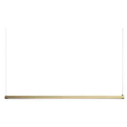 LAMPA WISZĄCA LED LINUS 100 ZŁOTA METAL ALUMINIUM King Home