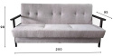 Markos Kanapa / Wersalka / Sofa EBRO Markos Kanapa / Wersalka / Sofa EBRO