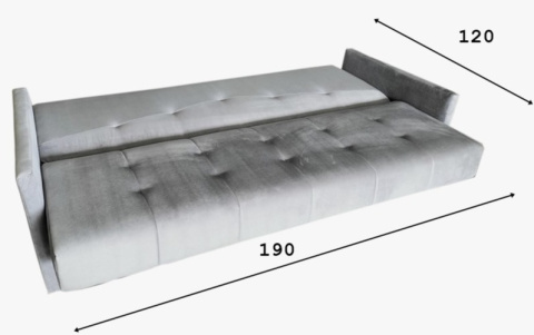 Markos Kanapa / Wersalka / Sofa INOX Markos Kanapa / Wersalka / Sofa INOX
