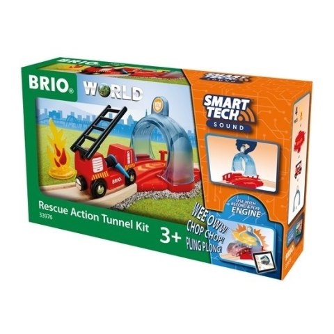 BRIO BRIO Smart Tech Tunel Alarmowy ze Strażą BRIO BRIO Smart Tech Tunel Alarmowy ze Strażą