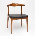 D2.DESIGN Krzesło Codo drewno jesionowe j. brąz siedzisko skóra sztuczna do jadalni salonu restauracji D2.DESIGN Krzesło Codo drewno jesionowe j. brąz siedzisko skóra sztuczna do jadalni salonu restauracji