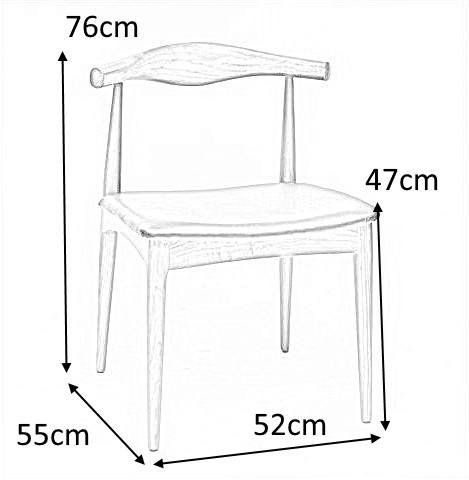 D2.DESIGN Krzesło Codo drewno jesionowe natural siedzisko sztuczna skóra D2.DESIGN Krzesło Codo drewno jesionowe natural siedzisko sztuczna skóra