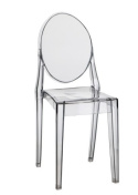 D2.DESIGN Krzesło Viki szary transparentny tworzywo eleganckie stabilne i wygodne D2.DESIGN Krzesło Viki szary transparentny tworzywo eleganckie stabilne i wygodne