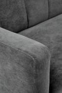 Halmar sofa kanapa ARMANDO rozkładana tkanina velvet popielaty stal malowana proszkowo Halmar sofa kanapa ARMANDO rozkładana tkanina velvet popielaty stal malowana proszkowo