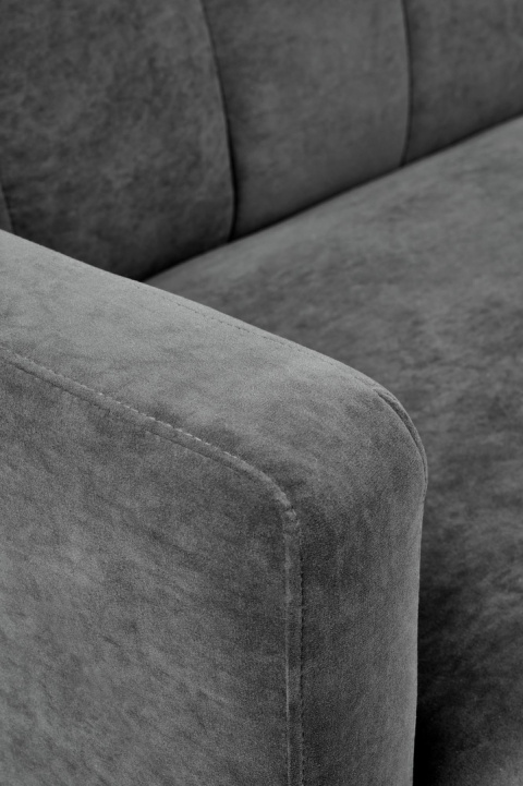 Halmar sofa kanapa ARMANDO rozkładana tkanina velvet popielaty stal malowana proszkowo Halmar sofa kanapa ARMANDO rozkładana tkanina velvet popielaty stal malowana proszkowo