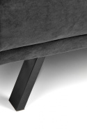 Halmar sofa kanapa ARMANDO rozkładana tkanina velvet popielaty stal malowana proszkowo Halmar sofa kanapa ARMANDO rozkładana tkanina velvet popielaty stal malowana proszkowo
