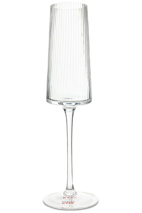 Kare Design KARE kieliszek do szampana RIFLE 215 ml transparentny szklany Kare Design KARE kieliszek do szampana RIFLE 215 ml transparentny szklany