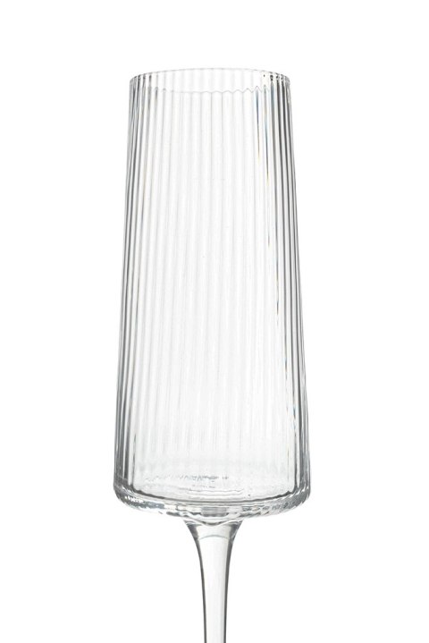 Kare Design KARE kieliszek do szampana RIFLE 215 ml transparentny szklany Kare Design KARE kieliszek do szampana RIFLE 215 ml transparentny szklany