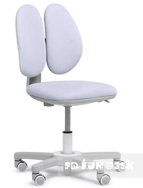 Fun Desk Regulowane krzesło fotel dla dziecka Mente Grey FunDesk Fun Desk Regulowane krzesło fotel dla dziecka Mente Grey FunDesk