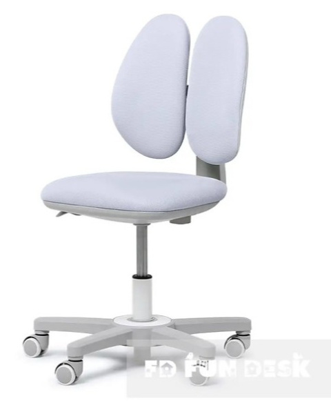 Fun Desk Regulowane krzesło fotel dla dziecka Mente Grey FunDesk Fun Desk Regulowane krzesło fotel dla dziecka Mente Grey FunDesk