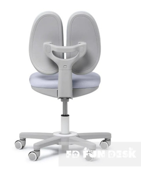 Fun Desk Regulowane krzesło fotel dla dziecka Mente Grey FunDesk Fun Desk Regulowane krzesło fotel dla dziecka Mente Grey FunDesk