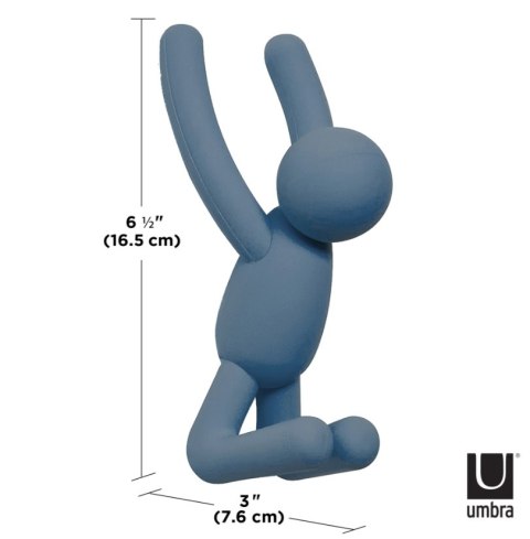 Umbra UMBRA haczyk ścienny BUDDY granatowo - zielono - biały Umbra UMBRA haczyk ścienny BUDDY granatowo - zielono - biały