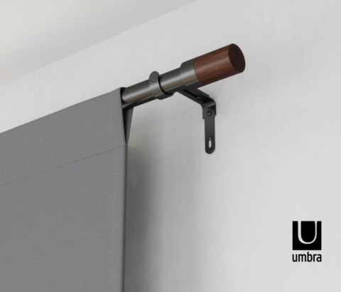 Umbra UMBRA karnisz rozszerzany BLOK 183 - 366 srebrny Umbra UMBRA karnisz rozszerzany BLOK 183 - 366 srebrny