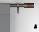 Umbra UMBRA karnisz rozszerzany BLOK 183 - 366 srebrny Umbra UMBRA karnisz rozszerzany BLOK 183 - 366 srebrny