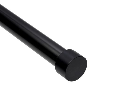 Umbra UMBRA pojedynczy karnisz CAPPA 91-168 cm szczotkowana czerń Umbra UMBRA pojedynczy karnisz CAPPA 91-168 cm szczotkowana czerń