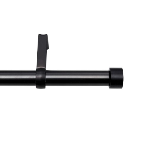 Umbra UMBRA pojedynczy karnisz CAPPA 91-168 cm szczotkowana czerń Umbra UMBRA pojedynczy karnisz CAPPA 91-168 cm szczotkowana czerń
