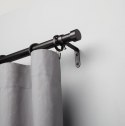 Umbra UMBRA pojedynczy karnisz CAPPA 91-168 cm szczotkowana czerń Umbra UMBRA pojedynczy karnisz CAPPA 91-168 cm szczotkowana czerń