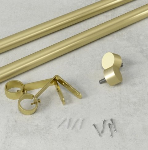 Umbra UMBRA pojedynczy karnisz CAPPA 91-168 cm złoty Umbra UMBRA pojedynczy karnisz CAPPA 91-168 cm złoty