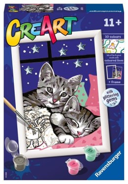 CreArt CreArt Classic Malowanie Po Numerach Dla Dzieci - Słodkie Kociaki