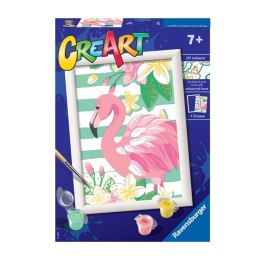 CreArt CreArt Malowanie Po Numerach Dla Dzieci - Różowy Flaming