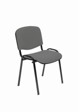 Halmar ISO krzesło konferencyjne popielaty, czarny, OBAN EF031 materiał: stal lakierowana proszkowo / tkanina