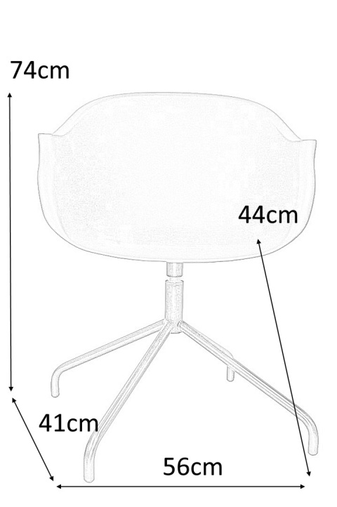 KRZESŁO OBROTOWE FOTEL Roundy Black CZARNY tworzywo podstawa metal Z PODŁOKIETNIKAMI wygodne i nowoczesne KRZESŁO OBROTOWE FOTEL Roundy Black CZARNY tworzywo podstawa metal Z PODŁOKIETNIKAMI wygodne i nowoczesne