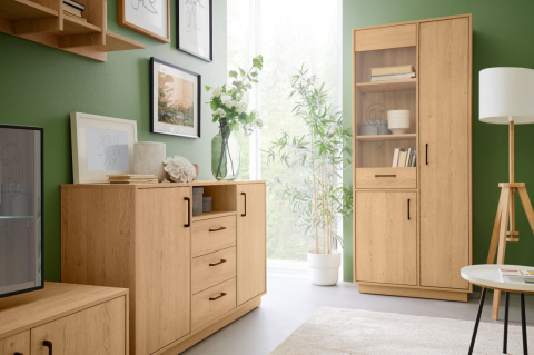 Meblar Półka wisząca SANTIAGO System SN11 - Dąb Biszkoptowy 150x25 Meble młodzieżowe do pokoju salonu Meblar Półka wisząca SANTIAGO System SN11 - Dąb Biszkoptowy 150x25 Meble młodzieżowe do pokoju salonu