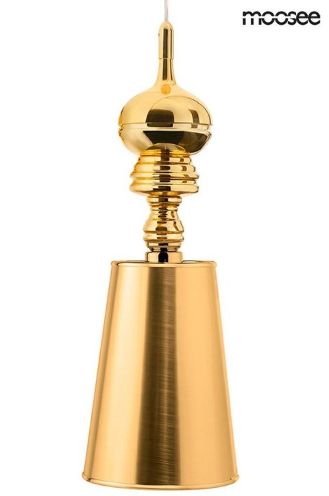 Moosee MOOSEE lampa wisząca sufitowa QUEEN 20 złota aluminium abażur tworzywo E27 Moosee MOOSEE lampa wisząca sufitowa QUEEN 20 złota aluminium abażur tworzywo E27