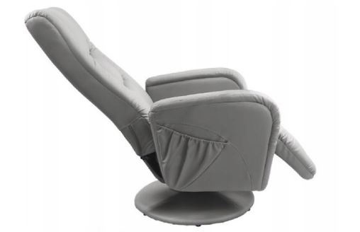 OD RĘKI Halmar PULSAR Relaksacyjny fotel z masażem i podgrzewaniem popiel