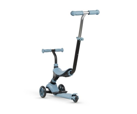 Qplay Hulajnoga Scooter Jeździk Chodzik Pchacz Sema 3w1 Blue Niebieska regulacja wysokości rączki i hulajnogi siedzisko hamulec Qplay Hulajnoga Scooter Jeździk Chodzik Pchacz Sema 3w1 Blue Niebieska regulacja wysokości rączki i hulajnogi siedzisko hamulec
