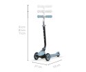 Qplay Hulajnoga Scooter Jeździk Chodzik Pchacz Sema 3w1 Blue Niebieska regulacja wysokości rączki i hulajnogi siedzisko hamulec Qplay Hulajnoga Scooter Jeździk Chodzik Pchacz Sema 3w1 Blue Niebieska regulacja wysokości rączki i hulajnogi siedzisko hamulec