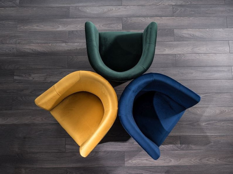 SIGNAL FOTEL WYPOCZYNKOWY TM-1 VELVET CURRY BLUVEL 68 / WENGE SIGNAL FOTEL WYPOCZYNKOWY TM-1 VELVET CURRY BLUVEL 68 / WENGE