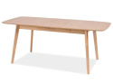 SIGNAL STÓŁ PROSTOKĄTNY ROZKŁADANY FELICIO DĄB MDF + OKLEINA NATURALNA STELAŻ DREWNO 120(150)X75 SIGNAL STÓŁ PROSTOKĄTNY ROZKŁADANY FELICIO DĄB MDF + OKLEINA NATURALNA STELAŻ DREWNO 120(150)X75