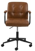 ACTONA Fotel biurowy Cosmo Arm Vintage brązowy ACTONA Fotel biurowy Cosmo Arm Vintage brązowy