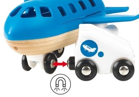 BRIO BRIO World Drewniany Samolot Pasażerski BRIO BRIO World Drewniany Samolot Pasażerski