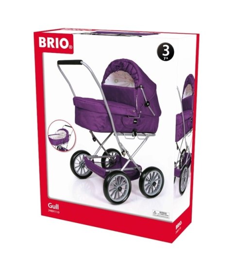 BRIO BRIO Wózek Dla Lalek Fioletowy BRIO BRIO Wózek Dla Lalek Fioletowy