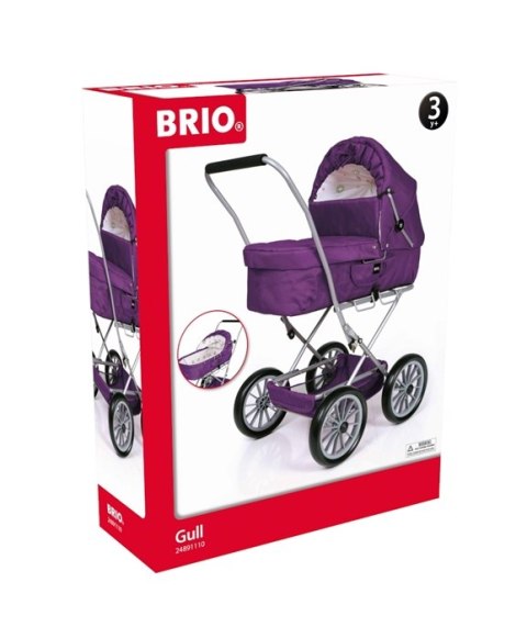 BRIO BRIO Wózek Dla Lalek Fioletowy BRIO BRIO Wózek Dla Lalek Fioletowy
