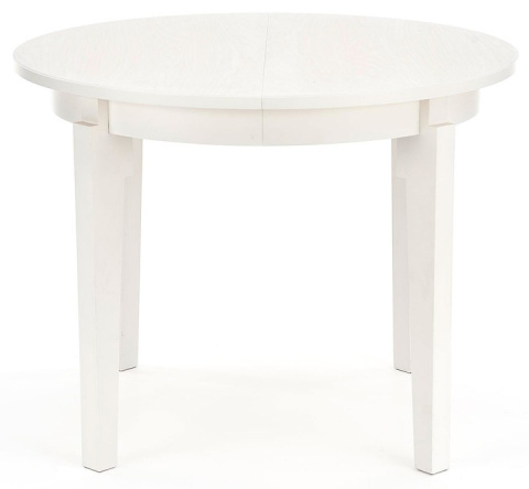 Halmar SORBUS stół rozkładany100-200x100 blat MDF okleina naturalna dębowa - biały, nogi drewno lite bukowe - białe Halmar SORBUS stół rozkładany100-200x100 blat MDF okleina naturalna dębowa - biały, nogi drewno lite bukowe - białe