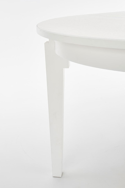 Halmar SORBUS stół rozkładany100-200x100 blat MDF okleina naturalna dębowa - biały, nogi drewno lite bukowe - białe Halmar SORBUS stół rozkładany100-200x100 blat MDF okleina naturalna dębowa - biały, nogi drewno lite bukowe - białe